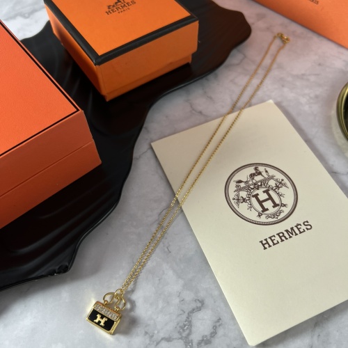 Replica Hermes Necklaces #1223706 $42.00 USD for Wholesale