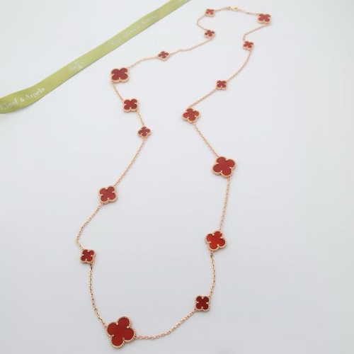 Van Cleef &amp; Arpels Necklaces For Women #1223708 $60.00 USD, Wholesale Replica Van Cleef &amp; Arpels Necklaces