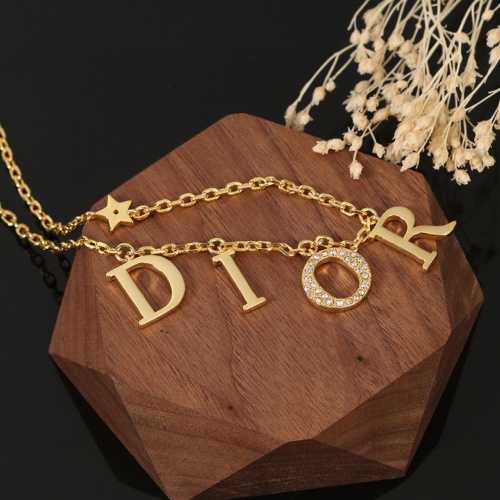 Replica Christian Dior Necklaces #1223739 $27.00 USD for Wholesale