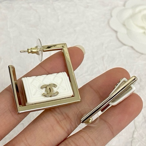 Replica Chanel Earrings For Women #1223781 $38.00 USD for Wholesale