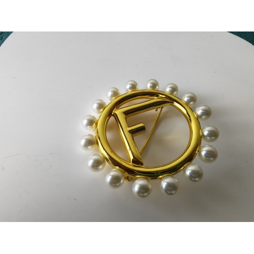 Fendi Brooches For Women #1223823 $29.00 USD, Wholesale Replica Fendi Brooches