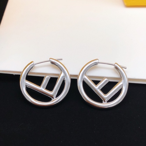 Fendi Earrings For Women #1223872 $27.00 USD, Wholesale Replica Fendi Earrings