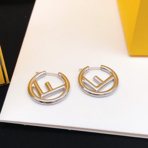 Replica Fendi Earrings For Women #1223872 $27.00 USD for Wholesale