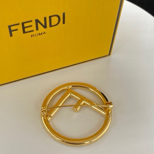 Replica Fendi Brooches For Women #1223873 $27.00 USD for Wholesale