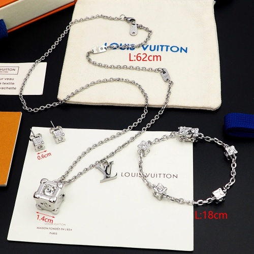 Louis Vuitton LV Jewelry Set For Women #1223882 $68.00 USD, Wholesale Replica Louis Vuitton LV Jewelry Set