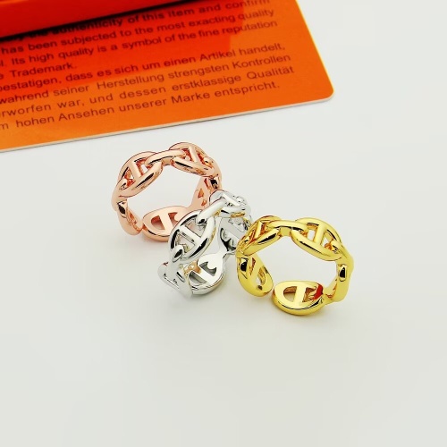 Replica Hermes Rings #1223930 $25.00 USD for Wholesale