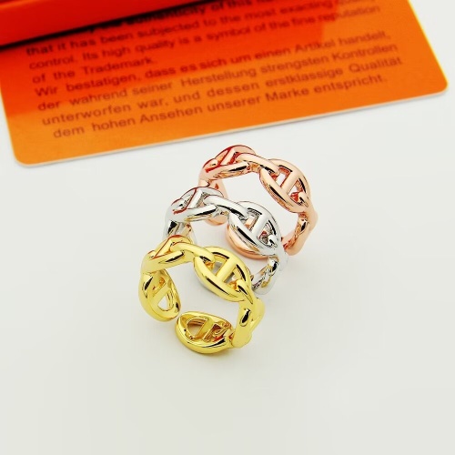 Replica Hermes Rings #1223931 $25.00 USD for Wholesale