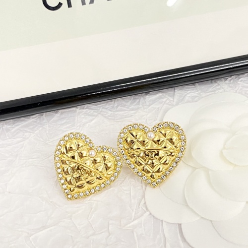 Replica Chanel Earrings For Women #1223938 $27.00 USD for Wholesale