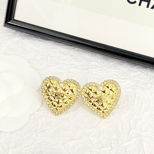 Replica Chanel Earrings For Women #1223938 $27.00 USD for Wholesale