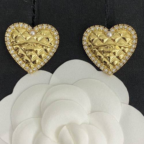 Replica Chanel Earrings For Women #1223938 $27.00 USD for Wholesale