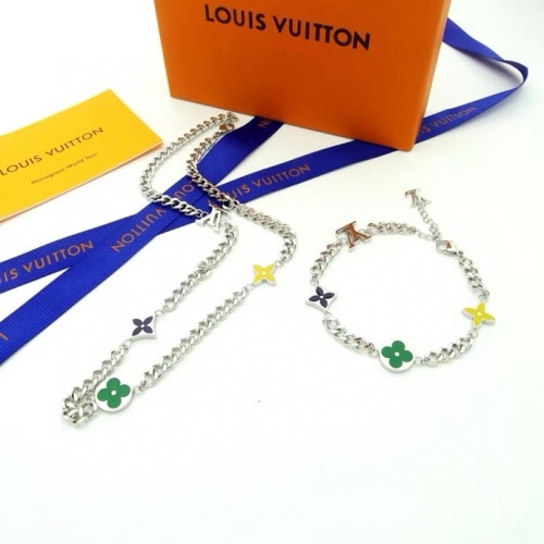 Louis Vuitton LV Jewelry Set #1223957 $45.00 USD, Wholesale Replica Louis Vuitton LV Jewelry Set