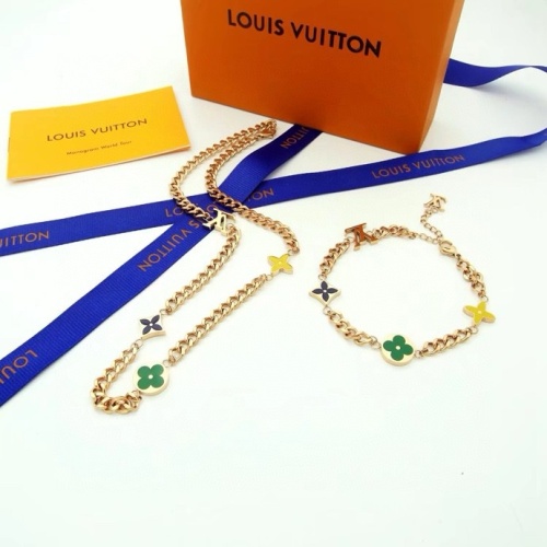 Louis Vuitton LV Jewelry Set #1223958 $45.00 USD, Wholesale Replica Louis Vuitton LV Jewelry Set