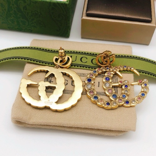 Replica Gucci Earrings For Women #1223972 $32.00 USD for Wholesale