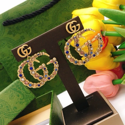 Replica Gucci Earrings For Women #1223972 $32.00 USD for Wholesale