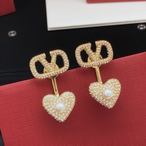 Replica Valentino Earrings For Women #1223992 $36.00 USD for Wholesale