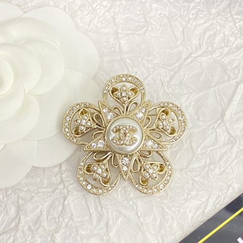 Chanel Brooches For Women #1224002 $38.00 USD, Wholesale Replica Chanel Brooches