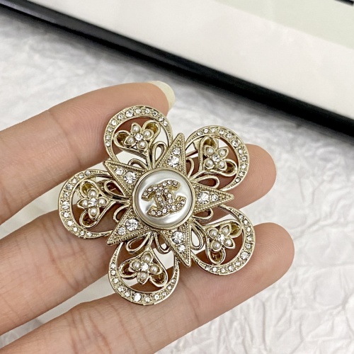 Replica Chanel Brooches For Women #1224002 $38.00 USD for Wholesale