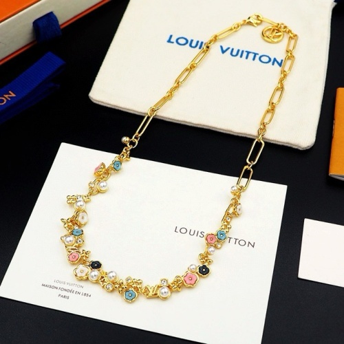 Louis Vuitton Necklaces For Women #1224077 $38.00 USD, Wholesale Replica Louis Vuitton Necklaces