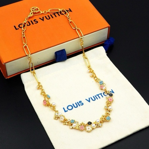 Replica Louis Vuitton Necklaces For Women #1224077 $38.00 USD for Wholesale