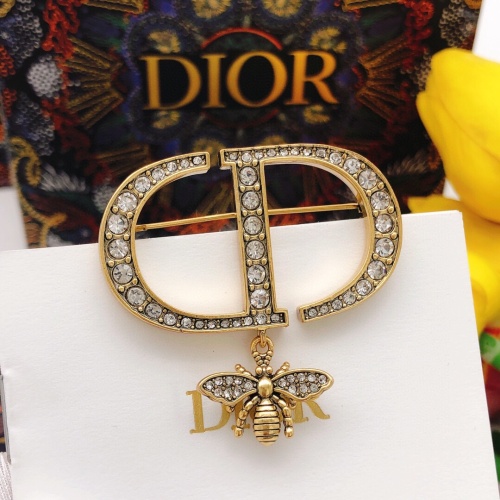 Christian Dior Brooches For Women #1224079 $29.00 USD, Wholesale Replica Christian Dior Brooches