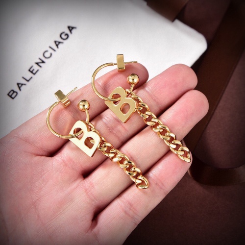 Replica Balenciaga Earrings For Women #1224131 $27.00 USD for Wholesale