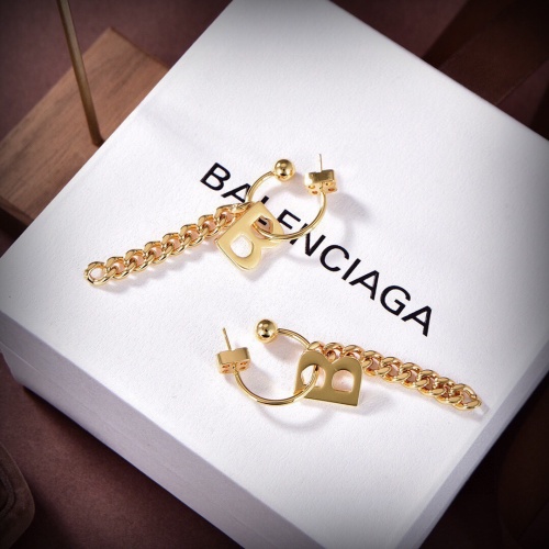 Replica Balenciaga Earrings For Women #1224131 $27.00 USD for Wholesale