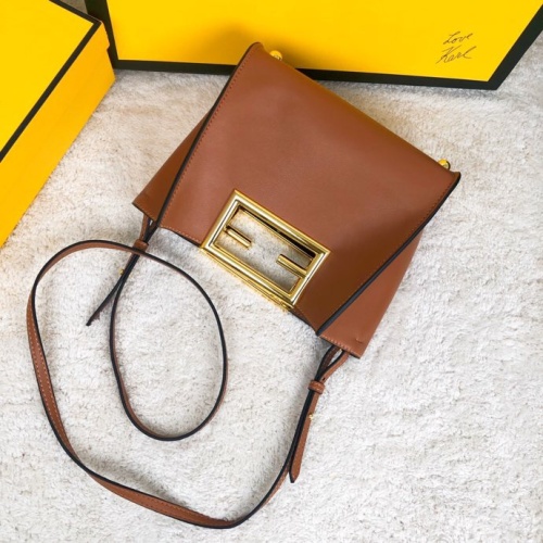 Replica Fendi AAA Quality Messenger Bags For Women #1224198 $96.00 USD for Wholesale