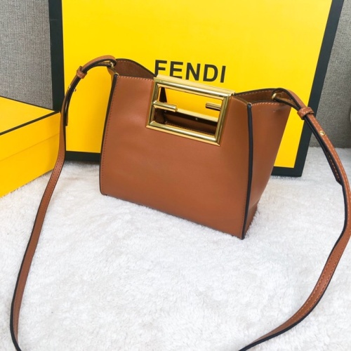 Replica Fendi AAA Quality Messenger Bags For Women #1224198 $96.00 USD for Wholesale