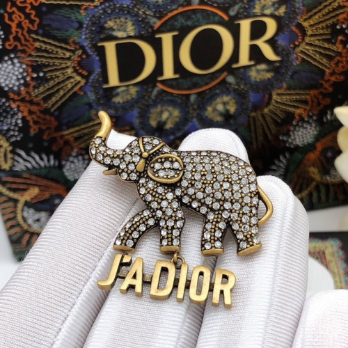 Replica Christian Dior Brooches For Women #1224207 $32.00 USD for Wholesale