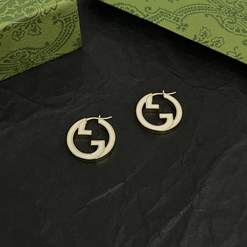 Replica Gucci Earrings For Women #1224212 $38.00 USD for Wholesale