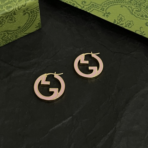 Replica Gucci Earrings For Women #1224213 $38.00 USD for Wholesale