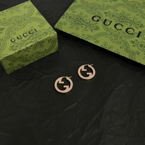 Replica Gucci Earrings For Women #1224213 $38.00 USD for Wholesale