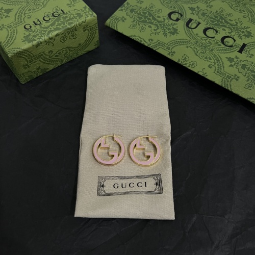 Replica Gucci Earrings For Women #1224213 $38.00 USD for Wholesale