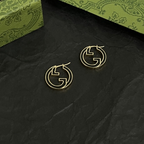 Replica Gucci Earrings For Women #1224215 $38.00 USD for Wholesale