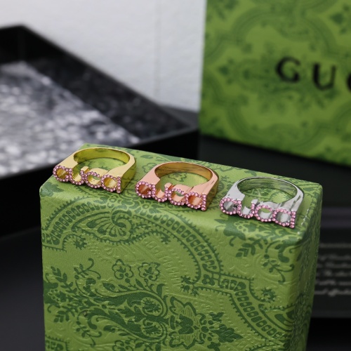 Replica Gucci Rings For Unisex #1224243 $38.00 USD for Wholesale