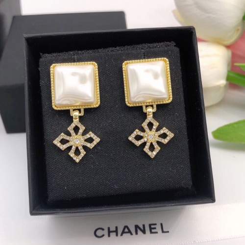 Chanel Earrings For Women #1224341 $27.00 USD, Wholesale Replica Chanel Earrings