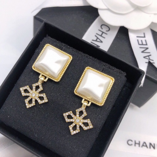 Replica Chanel Earrings For Women #1224341 $27.00 USD for Wholesale