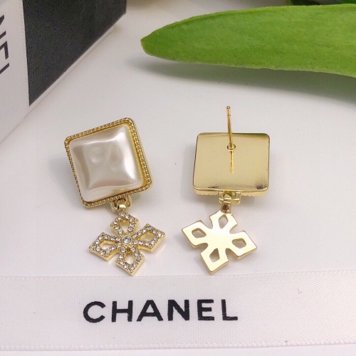 Replica Chanel Earrings For Women #1224341 $27.00 USD for Wholesale