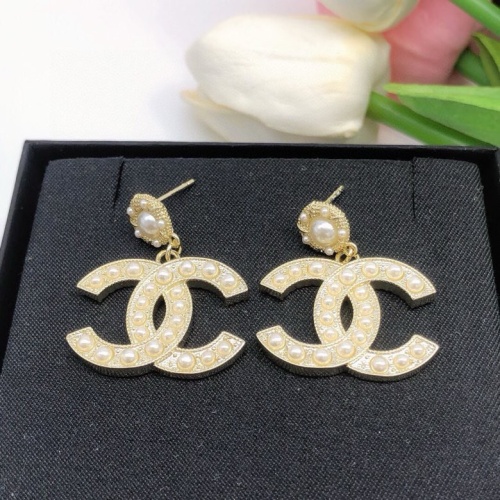 Replica Chanel Earrings For Women #1224343 $29.00 USD for Wholesale