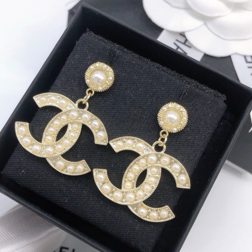 Replica Chanel Earrings For Women #1224343 $29.00 USD for Wholesale