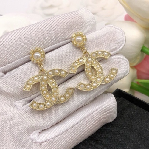 Replica Chanel Earrings For Women #1224343 $29.00 USD for Wholesale