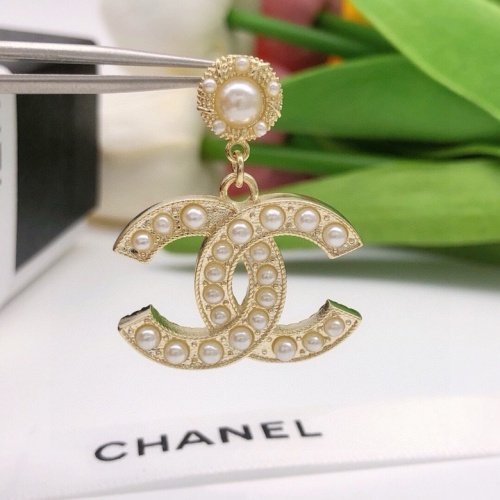 Replica Chanel Earrings For Women #1224343 $29.00 USD for Wholesale