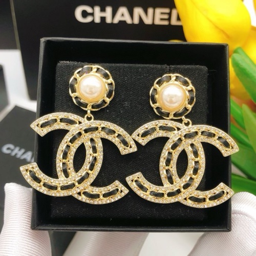 Chanel Earrings For Women #1224344 $32.00 USD, Wholesale Replica Chanel Earrings