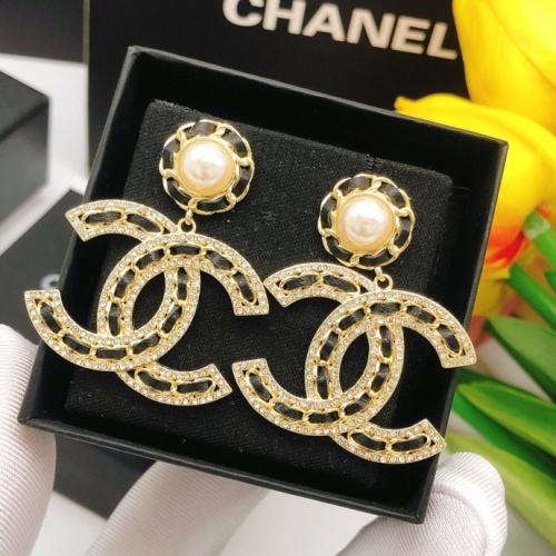 Replica Chanel Earrings For Women #1224344 $32.00 USD for Wholesale