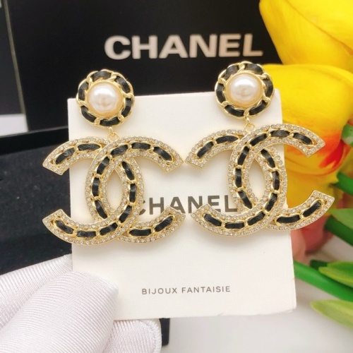 Replica Chanel Earrings For Women #1224344 $32.00 USD for Wholesale