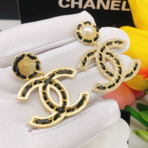 Replica Chanel Earrings For Women #1224344 $32.00 USD for Wholesale