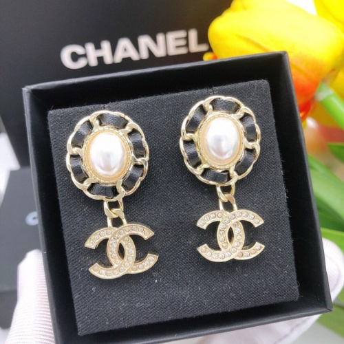 Replica Chanel Earrings For Women #1224345 $27.00 USD for Wholesale