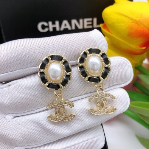 Replica Chanel Earrings For Women #1224345 $27.00 USD for Wholesale