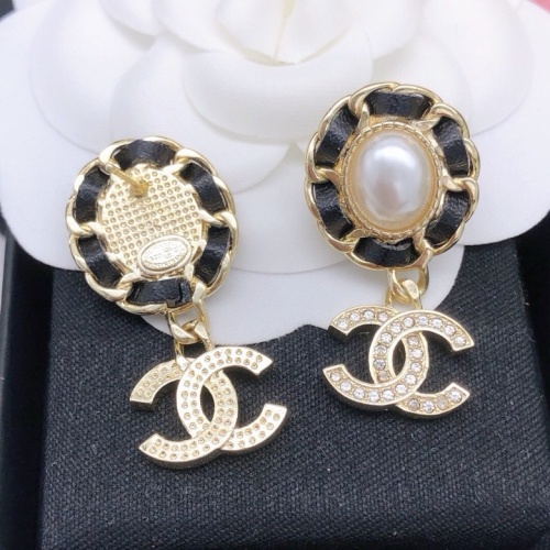 Replica Chanel Earrings For Women #1224345 $27.00 USD for Wholesale