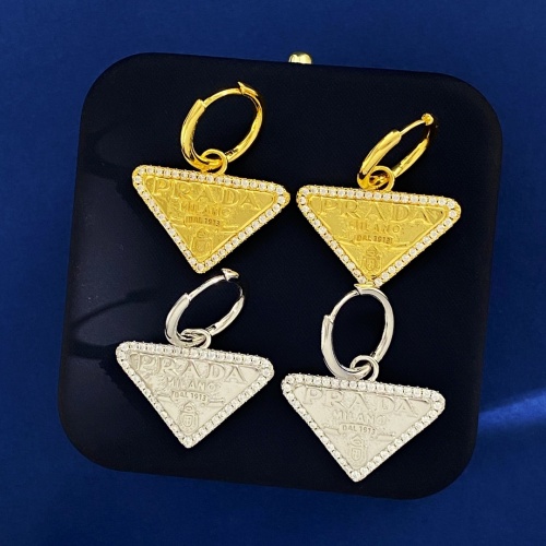 Replica Prada Earrings For Women #1224348 $32.00 USD for Wholesale